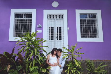 Ensaio Gestante. Locação: Poço da Panela - Recife.