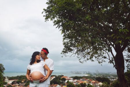 Ensaio Gestante. Locação: Centro histórico de Olinda.