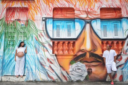 Ensaio Gestante. Locação: Centro histórico de Olinda.