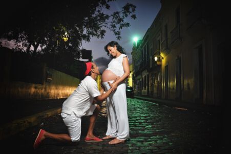Ensaio Gestante. Locação: Centro histórico de Olinda.